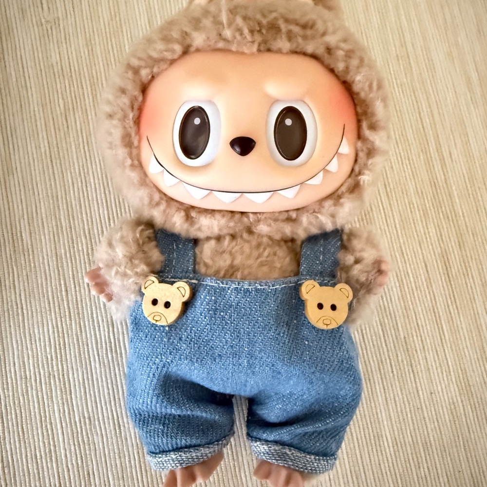 Overalls for Labubu doll